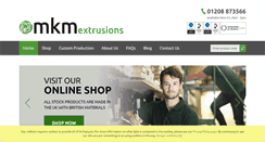 Desktop Screenshot of mkmplastics.com