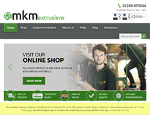 Tablet Screenshot of mkmplastics.com